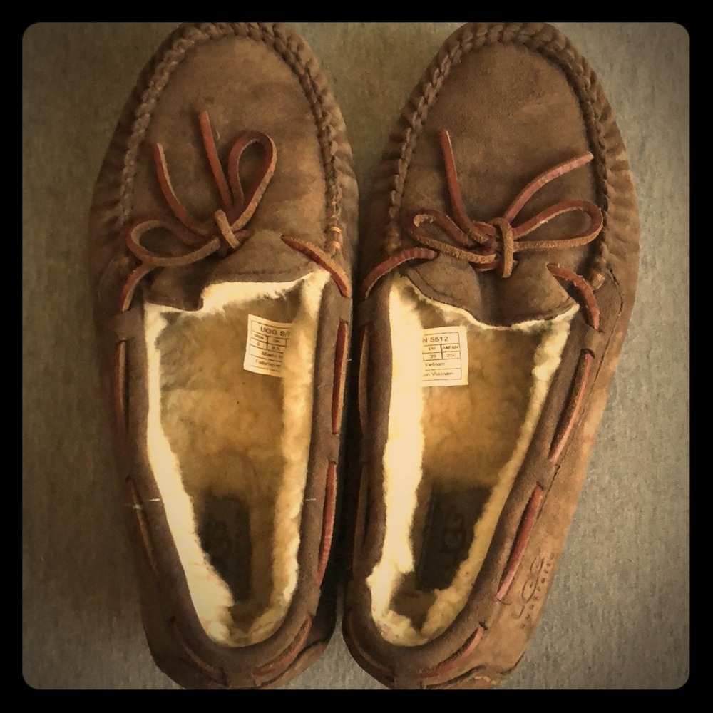 Brown UGG Dakota Moccasins